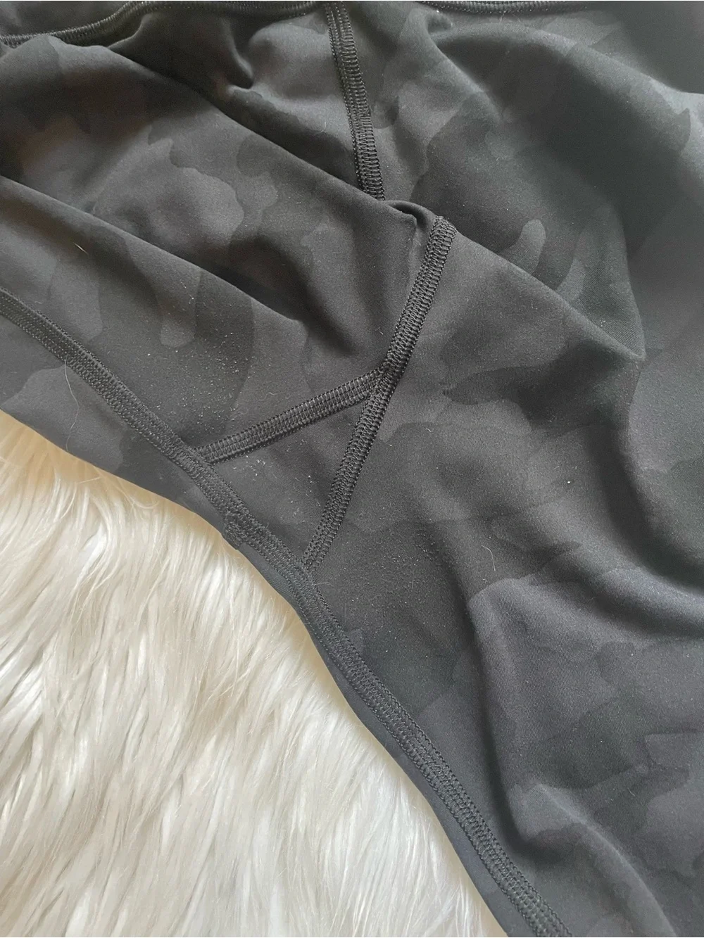 lululemon athletica Black Camo High-Rise Leggings